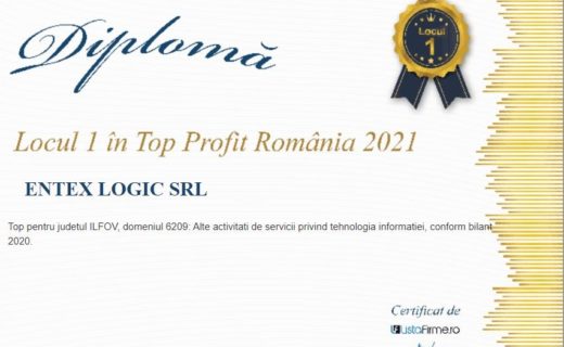 Diploma Entex 2021 cfr