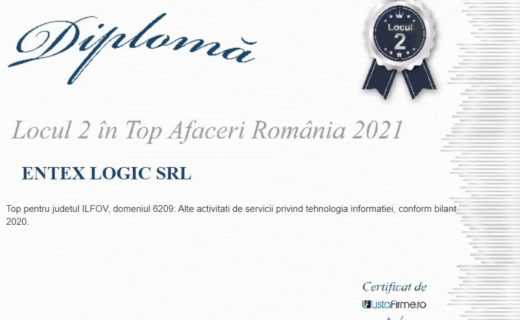 Diploma Entex 2021 dfr